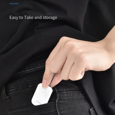 Sạc  đồng hồ không dây Wiwu Wireless Charger M16 Pro cho đồng hồ thông minh tương thích với series 8/ Ultra/7/6/5/4/3/2/1 (38mm, 40mm, 41mm, 44mm, 45mm) - Hàng chính hãng