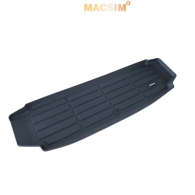 #BRV, Thảm lót cốp Honda BRV 2022+ (sd) nhãn hiệu Macsim chất liệu nhựa TPE  màu đen