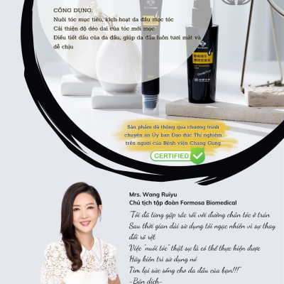 Serum tăng cường chân tóc hỗ trợ mọc tóc Dr