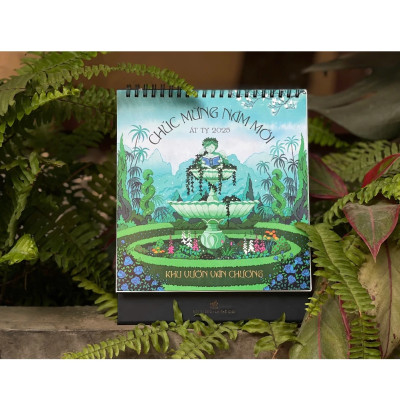 Lịch Nhã Nam 2025 - Khu vườn văn chương (Nhã Nam HCM)