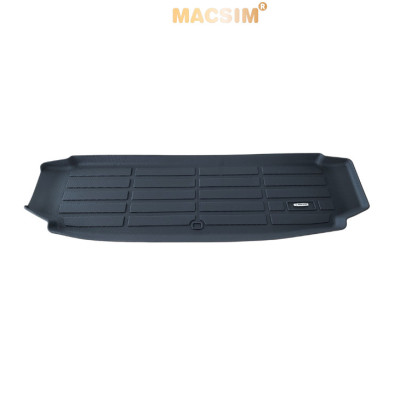 #BRV, Thảm lót cốp Honda BRV 2022+ (sd) nhãn hiệu Macsim chất liệu nhựa TPE  màu đen