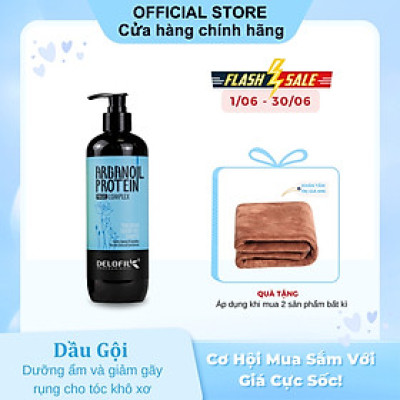 Dầu gội phục hồi dưỡng ẩm siêu mềm mượt Delofil