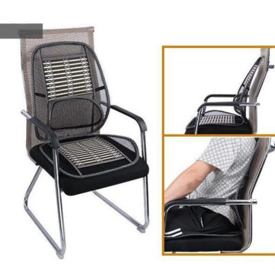 (HÀNG ĐẸP) Bộ Lót Ghế Tựa Lưng Ô Tô Lưới Trúc Massage Lưng Chống Mỏi, Chống Nóng Hiệu Quả - 1 Chiếc