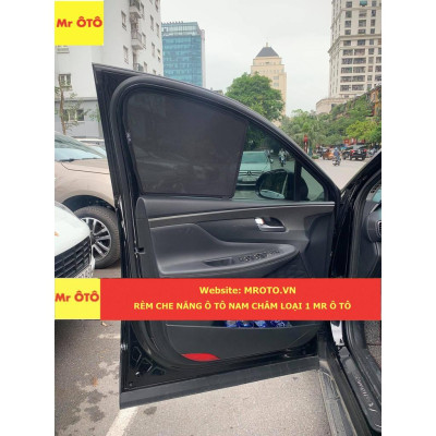 Rèm Che Nắng Xe Hyundai Santafe 2019-2021 Hàng Loại 1 MR Ô TÔ