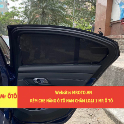 Rèm Che Nắng Xe BMW 320i G20 2020-2022. Hàng Loại 1 Chuẩn From, Dày Dặn