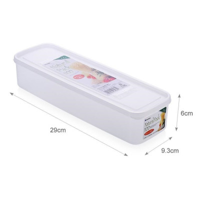 Hộp bảo quản thực phẩm chữ nhật, nắp mềm 1100ml
