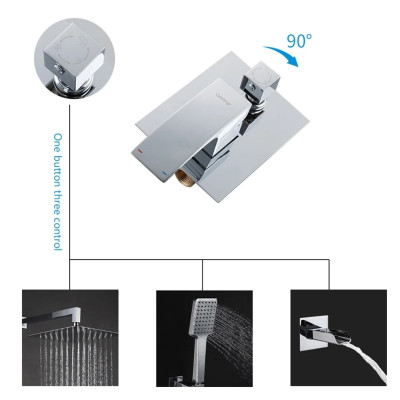 SEN ÂM TƯỜNG NÓNG LẠNH CAO CẤP NHẬP KHẨU NGA GAPPO G7107-20 - HÀNG CHÍNH HÃNG