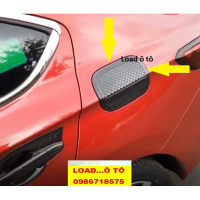 Ốp Nắp Xăng Vân Carbon Honda City 2021-2022 Cao Cấp