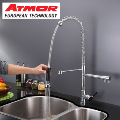 Vòi rửa chén nóng lạnh ATMOR AT62025S (HÀNG CHÍNH HÃNG)
