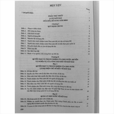 Sách Luật Đất Đai sửa đổi, bổ sung năm 2024 và Các Văn Bản Hướng Dẫn Thi Hành - V2478TP