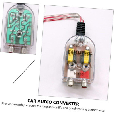 Line out chống nhiễu cho loa sub trên ô tô kuerl Mạch Cắt Tần Số Cao Cho Loa Siêu Trầm Loa Bass