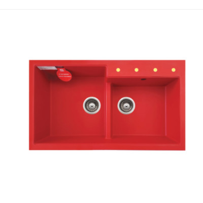 Chậu Rửa Chén Carysil TIP2 - 80% Bột Đá Granite Tự Nhiên - Hàng Chính Hãng