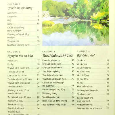 Vẽ Màu Nước Cho Người Mới Bắt Đầu (Tái Bản)