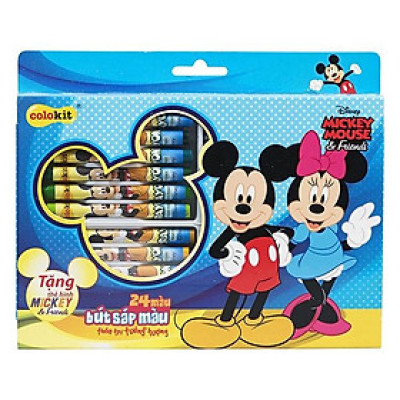 Bút Sáp Màu Thiên Long CR-C030/MI (24 Màu)