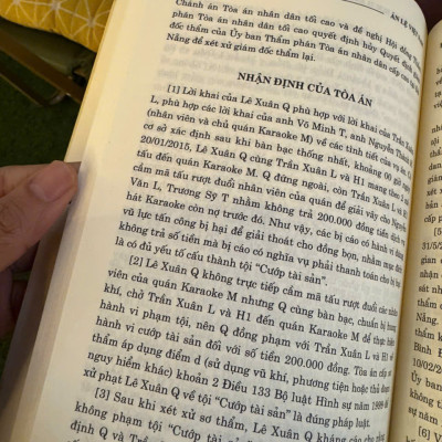 ÁN LỆ VIỆT NAM (Sách chuyên khảo) (Xuất bản lần thứ hai) – Nguyễn Hoà Bình – NXB Chính trị quốc gia sự thật