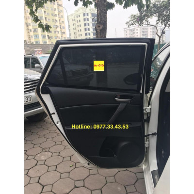 Rèm Che Nắng Xe Mazda 3S Hatchback 2009-2014 Loại 1 