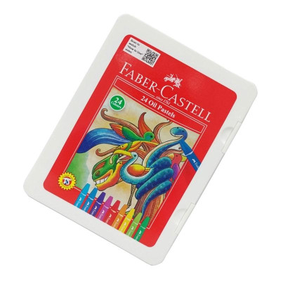 Bút Sáp Dầu Faber-Castell-120089N - 24 Màu + Chuốt