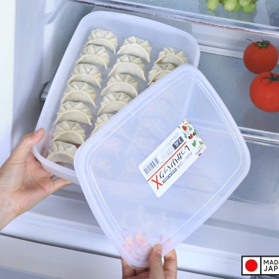 Hộp đựng thực phẩm 2,6L dùng được lò vi sóng nội địa Nhật Bản