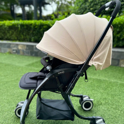 Xe đẩy trẻ em gấp gọn đẩy 2 chiều Belecoo Travel 2 chiều 3 tư thế siêu nhẹ, xe nôi đa năng gấp gọn cho trẻ sơ sinh từ 0-5 tuổi