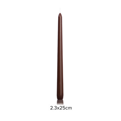 Hộp 6 Nến Thơm Taper Eden Candle FTRAMART EDC2331 (25cm) - Nâu