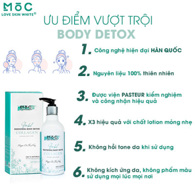 SỮA Ủ THẢI ĐỘC TRUYỀN TRẮNG - COLLAGEN /300G  - MỘC