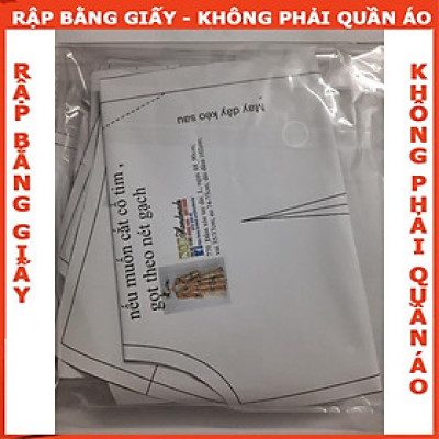 Rập giấy A0 mã 383 (BẢN VẼ) rập đầm thun