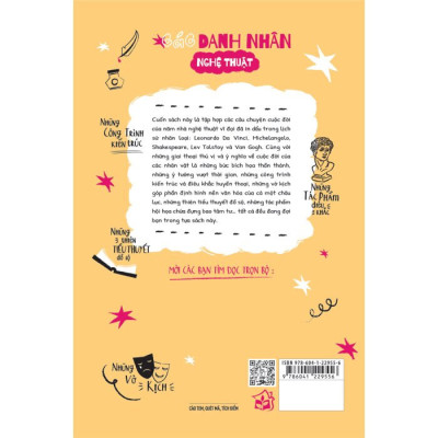 NHỮNG CUỘC ĐỜI LỚN - CÁC DANH NHÂN NGHỆ THUẬT - Catmint Books - Trần Bảo Trân dịch - (bìa mềm)