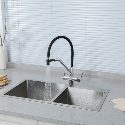 VÒI BẾP 3 ĐƯỜNG NƯỚC NGA CAO CẤP GAPPO G4398-80