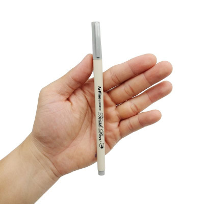 Bút Lông Đầu Cọ Artline Supreme Brush Pen EPFS-F - Pale Grey