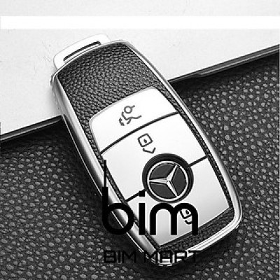 Ốp, bọc bảo vệ chìa khóa cho xe Mercedes-Benz GLC-Class 2020-2021, E-Class 2020-2021, C-Class 2020-2021 