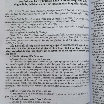 Sách Luật Xử Lý Vi Phạm Hành Chính Và Các Văn Bản Hướng Dẫn Thi Hành (V2601D)