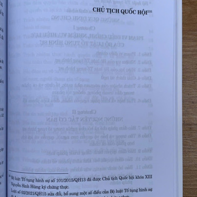 Bộ luật Tố tụng hình sự (Sửa đổi, bổ sung năm 2025)