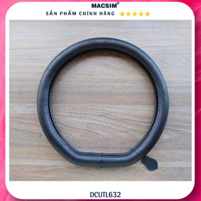 Bọc vô lăng cao cấp Macsim mã DCUT L632 chất liệu da thật - Khâu tay 100%