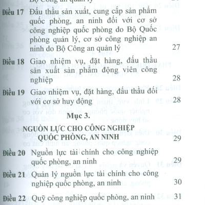 Luật Công Nghiệp Quốc Phòng, An Ninh Và Động Viên Công Nghiệp Năm 2024