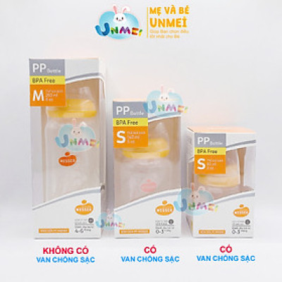 Bình Sữa PP Wesser - (Giao màu ngẫu nhiên)