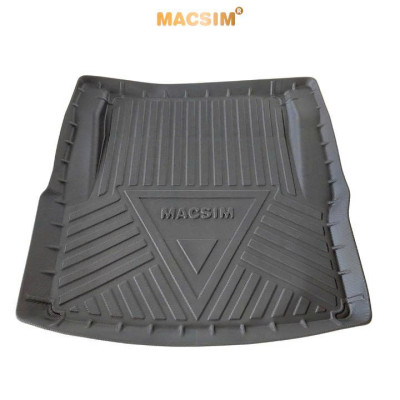 Thảm lót cốp (qd) xe ô tô BMW 3 series 320i/ 328i 2013-2019 nhãn hiệu Macsim chất liệu nhựa TPV cao cấp màu đen