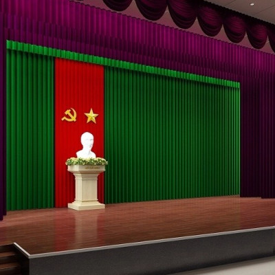 Ngôi sao mica vàng NSM20 20cm 2mm hút nổi