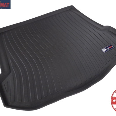 Thảm lót cốp xe ô tô Ford Mondeo 2011-2012 nhãn hiệu Macsim chất liệu TPV cao cấp màu đen (064)