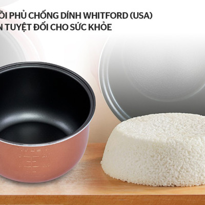 Nồi cơm điện Sunhouse SHD8606 1.8L - Hàng chính hãng