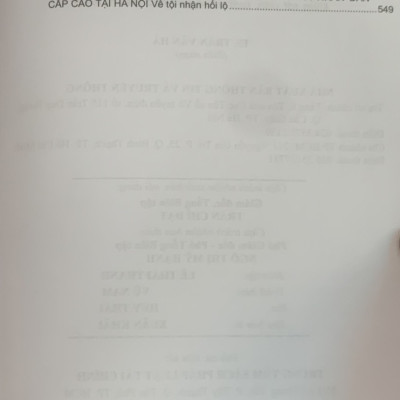 Tuyển tập các bản án của Tòa án nhân dân cấp cao về hình sự và tố tụng hình sự