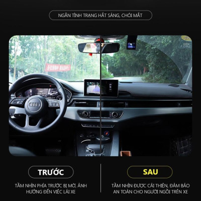 Thảm taplo ô tô Innova (2016 - 2019) loại da vân cacbon chống nắng, chống nứt vỡ taplo, thảm taplo innova