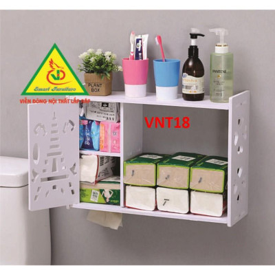 TỦ NHÀ TẮM CHỐNG THẤM NƯỚC MINI VNT15 - NỘI THẤT LẮP RÁP