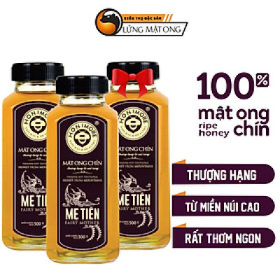 MUA 2 TẶNG 1 CHAI CÙNG LOẠI chai Mật ong nguyên chất Rừng Tây Bắc - Mật ong chín Honimore Mẹ Tiên chai 500g