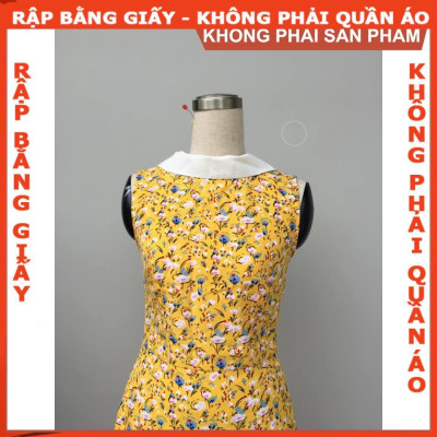 Rập giấy A0 mã 878- đầm dáng A (BẢN VẼ)