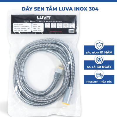 Combo vòi sen LUVA kèm dây sen LUVA GK02 và lọc nước đa năng LUVA GK1 - Hàng chính hãng