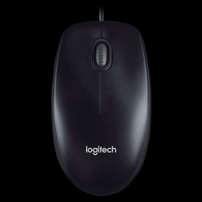 Chuột Quang có dây Logitech M100r - Hàng Chính Hãng - Bảo Hành 36 Tháng