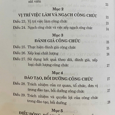 Luật Cán Bộ, Công Chức Năm 2025
