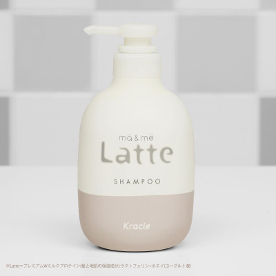 Dầu Gội Dưỡng Tóc Chắc Khoẻ Dành Cho Cả Gia Đình Kracie Ma & Me Latte Shampoo 490mL