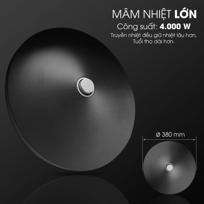 Nồi cơm điện công nghiệp SATO 120C011/Q12 (V) 12 Lít (Quà tặng: 1 Ấm siêu tốc SATO 1.8L) - Miễn phí vận chuyển toàn quốc - Hàng Chính Hãng