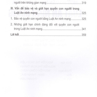Một Số Vấn Đề Cơ Bản Của Luật An Ninh Mạng